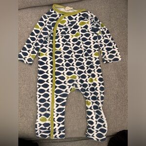 Kiwi Industries Fish Pattern Baby Onesie